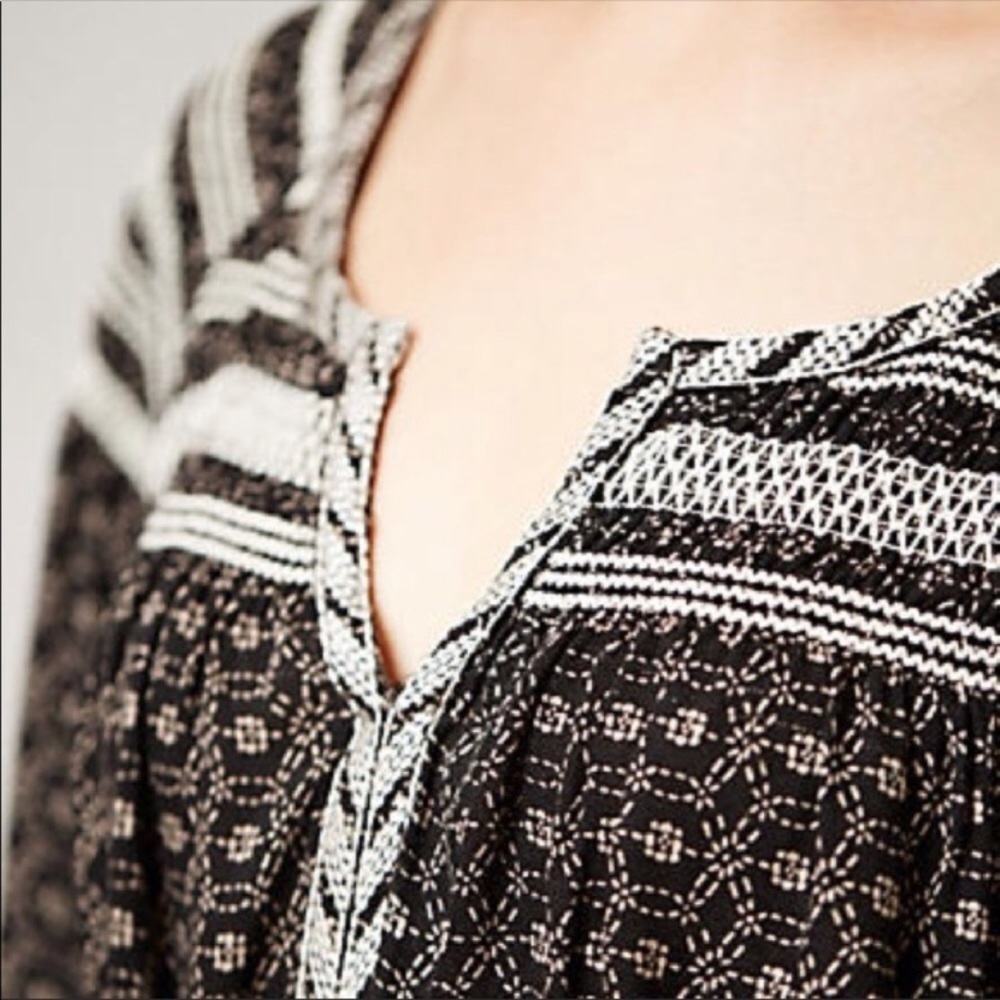 Anthropologie Mojave Peasant Dress - Picture 3 of 5